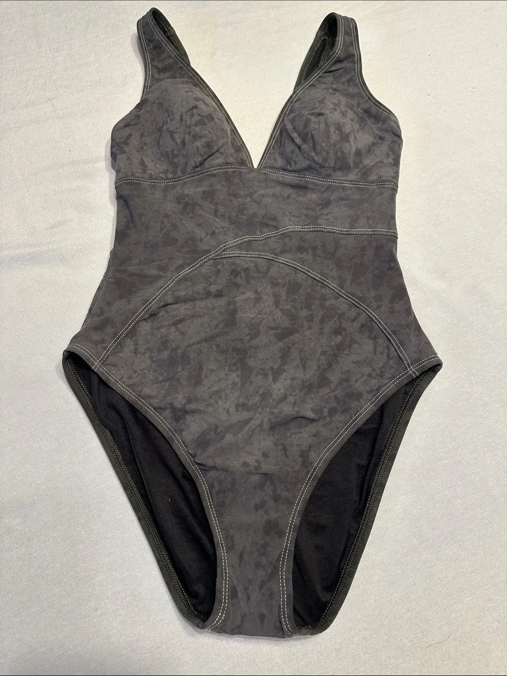 Miraclesuit Dark Grey One-Piece Swimsuit